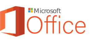 Microsoft Office logo with the worded name